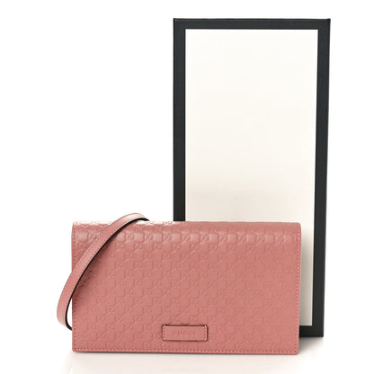 Gucci Microguccissima Crossbody Wallet Soft Pink 10 of 10