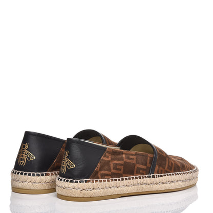 Gucci Suede Square G Mens Espadrilles 7 Sigaro 4 of 9