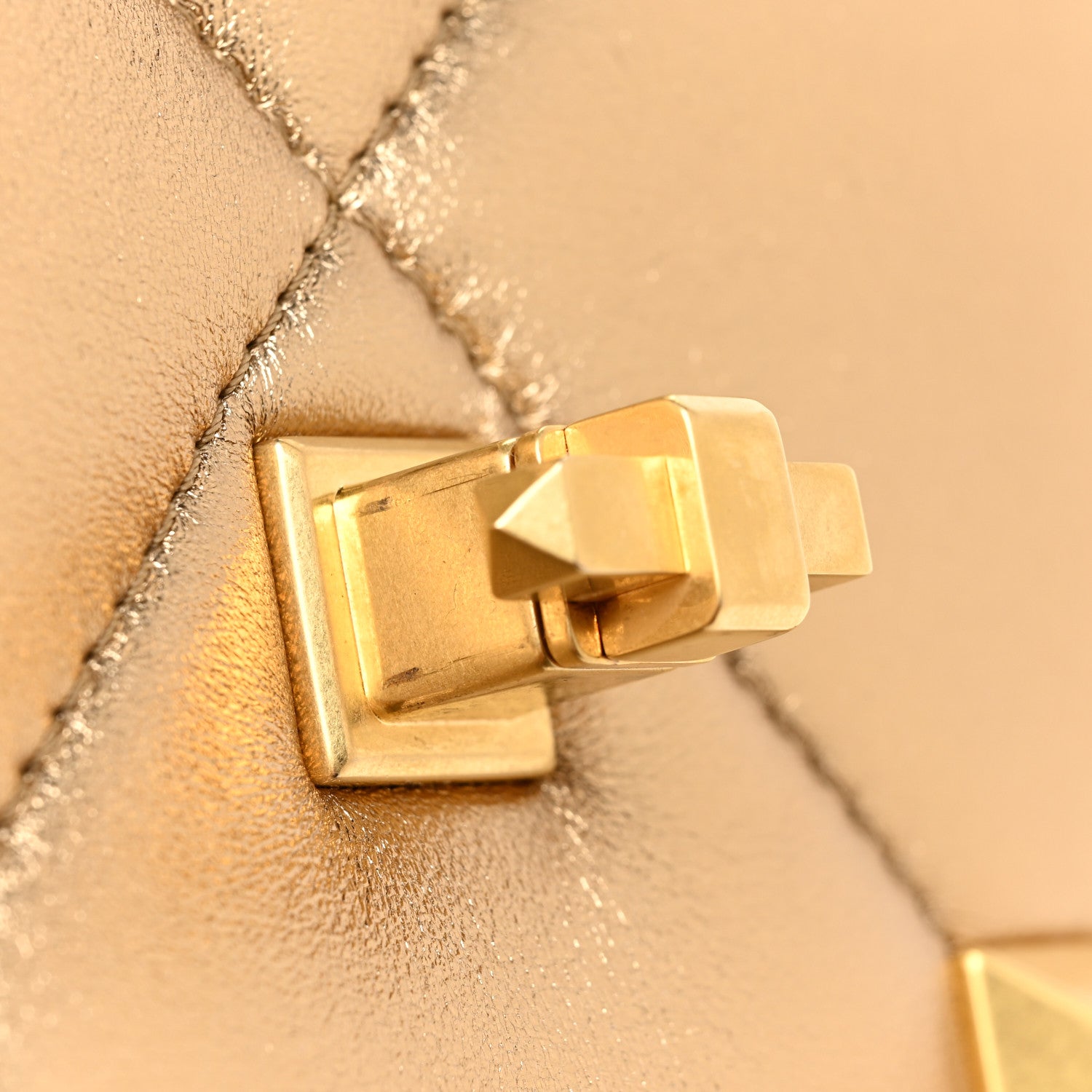 Valentino Garavani Nappa Medium Roman Stud Shoulder Bag Antique Brass 11 of 11