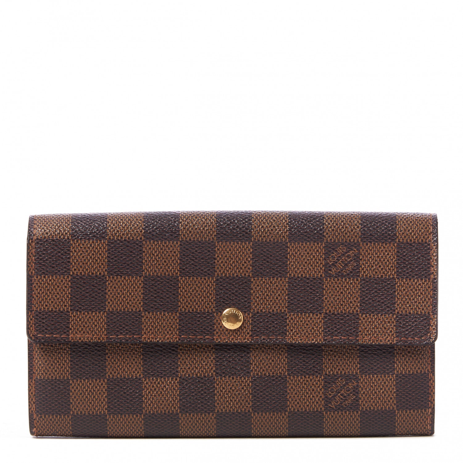 Louis Vuitton Damier Ebene Sarah Wallet 1 of 8