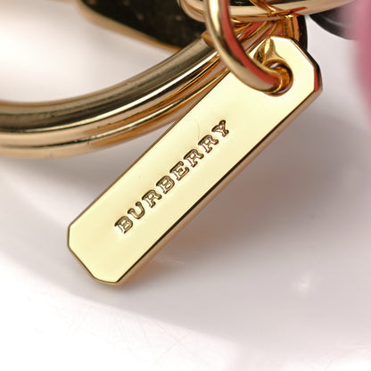 Burberry Cashmere House Check Thomas Bear Bag Charm Ash Rose 3 of 4