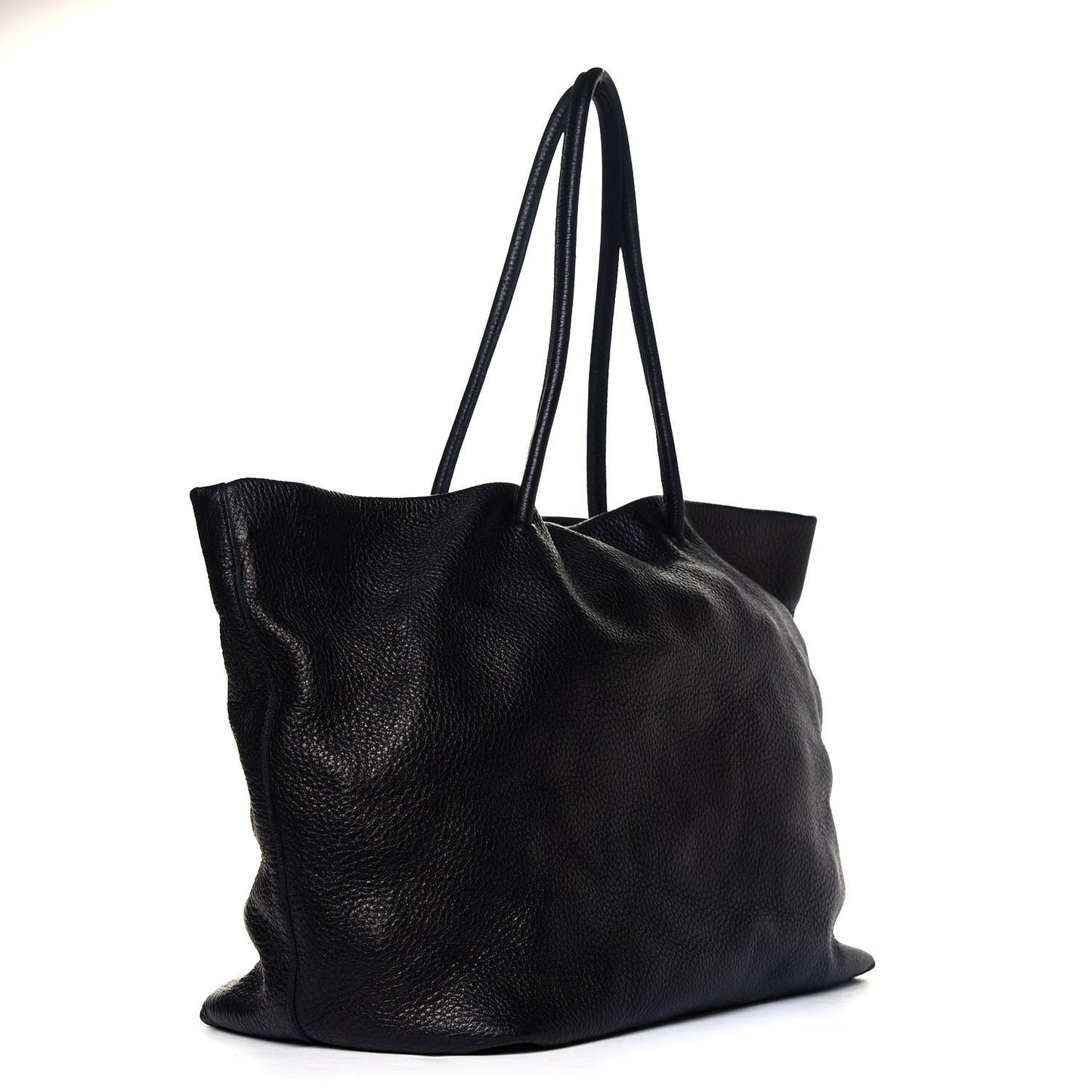 Deerskin Shoulder Bag Black