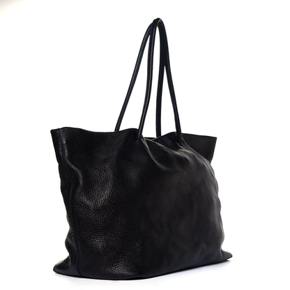Prada Deerskin Shoulder Bag Black 2 of 5