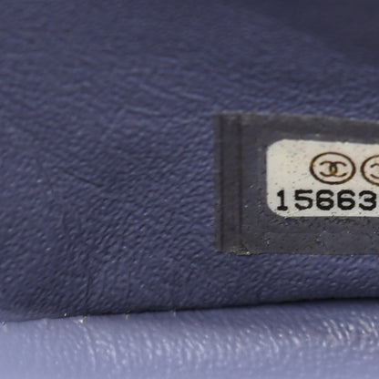 Chanel Lambskin Quilted Jumbo Double Flap Light Purple 6 of 9
