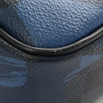 Louis Vuitton Damier Cobalt Camouflage Porte Documents Voyage PM Blue 10 of 12