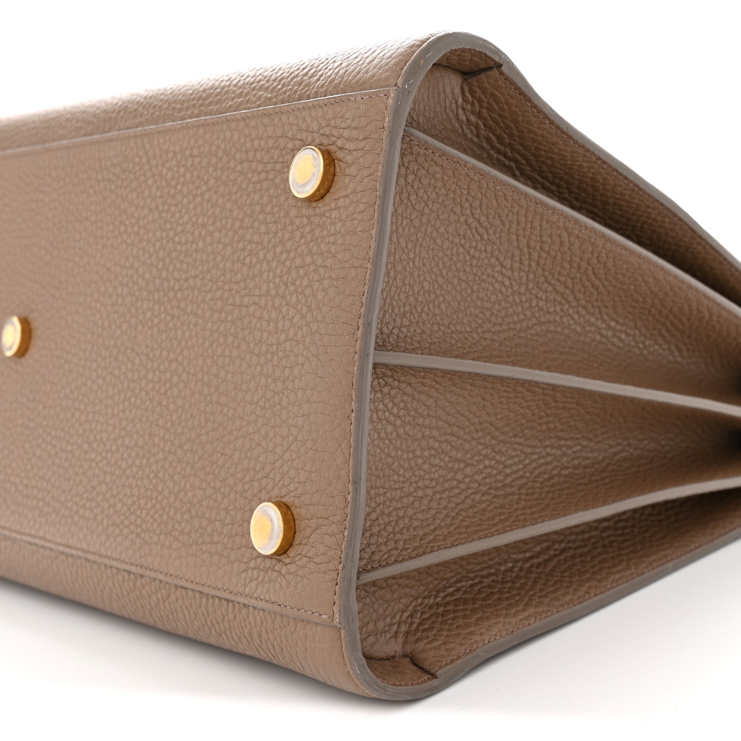 Grained Calfskin Large Sac de Jour Carryall Taupe