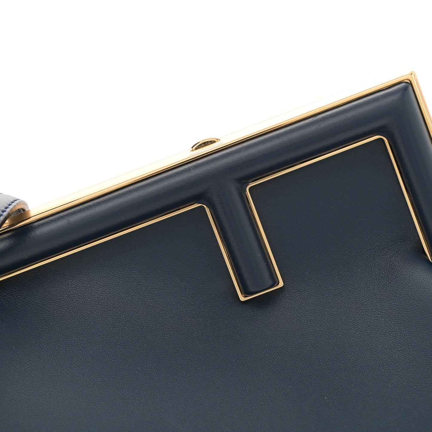 Shiny Nappa Small Fendi First Midnight Blue
