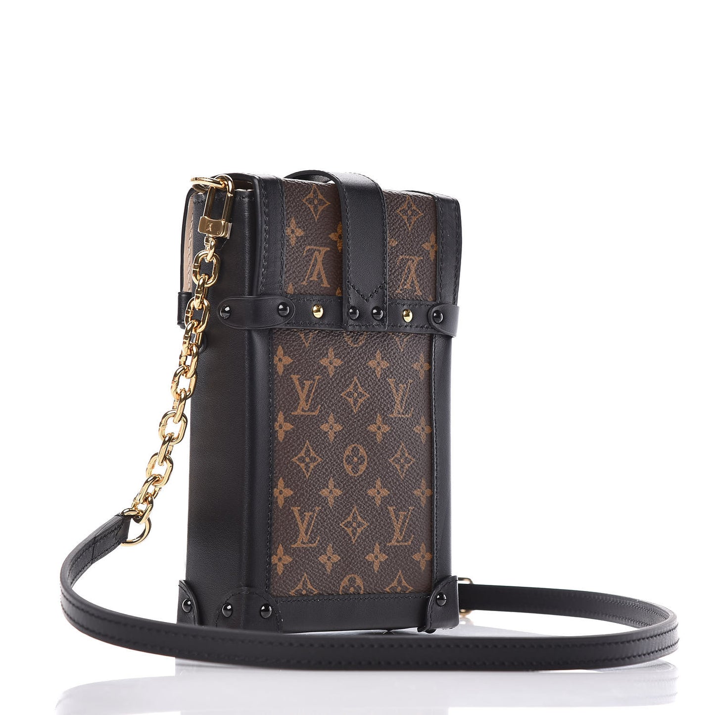 Monogram Pochette Trunk Verticale Black