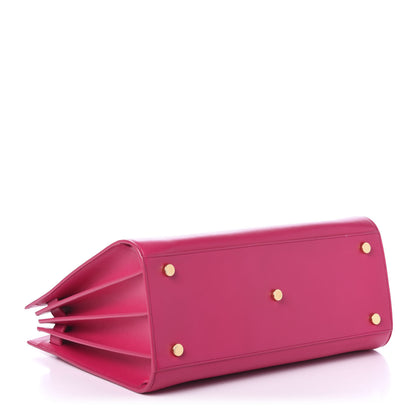 Saint Laurent Calfskin Small Sac De Jour Lipstick Fuchsia 4 of 9