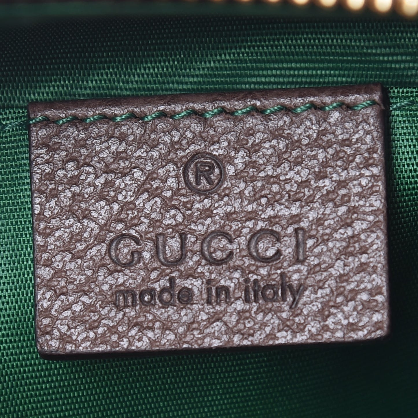Soft GG Supreme Monogram Calfskin Medium Ophidia Cosmetic Case Beige Ebony New Acero