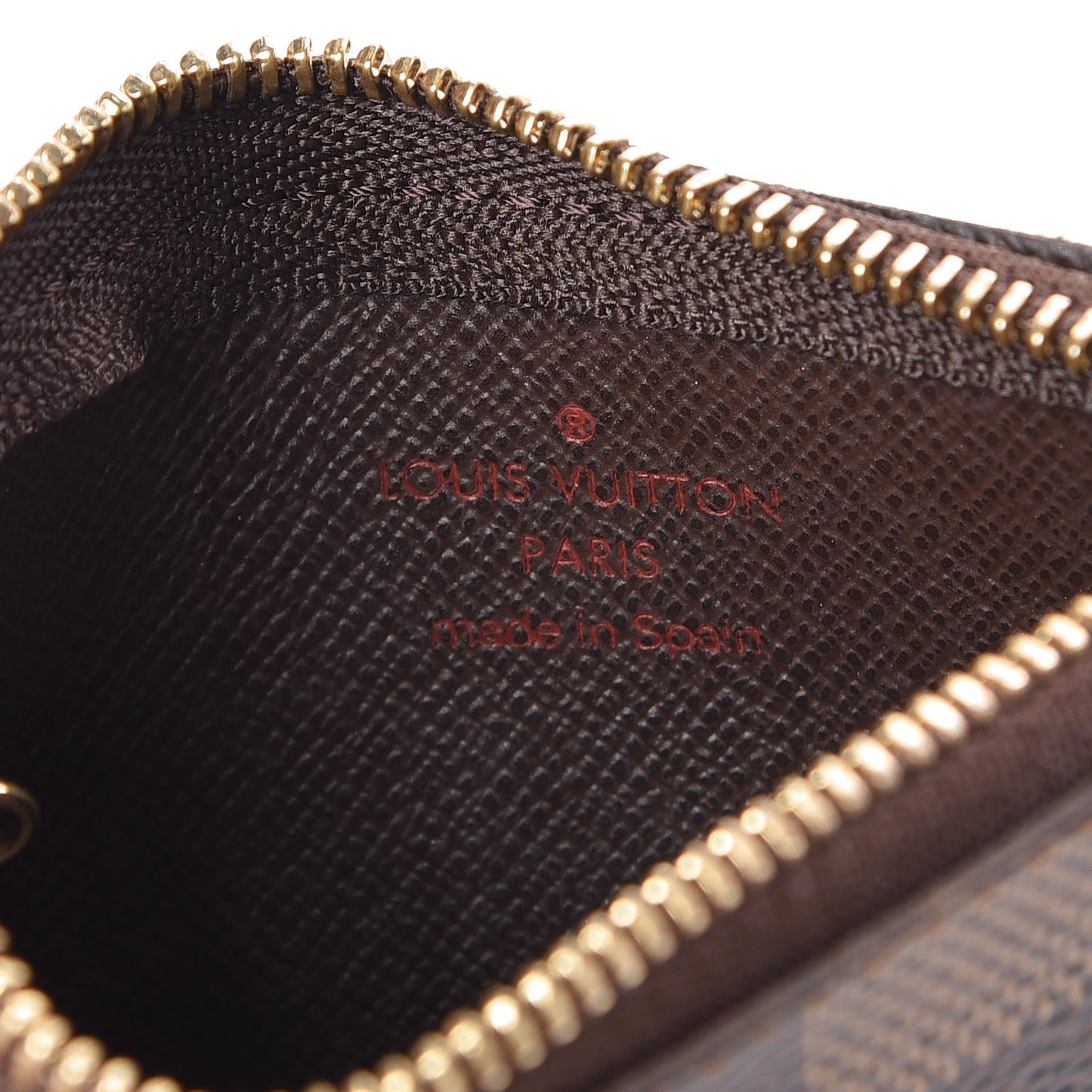Damier Ebene Key Pouch