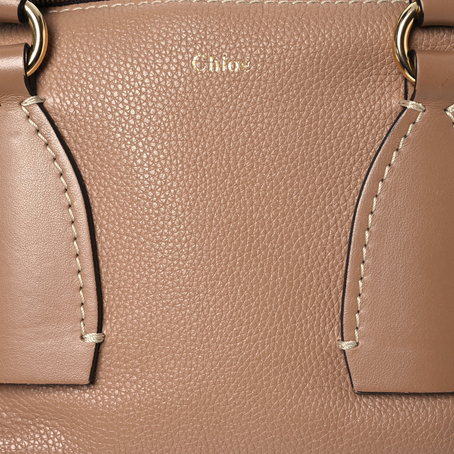 Calfskin Small Daria Cement Brown