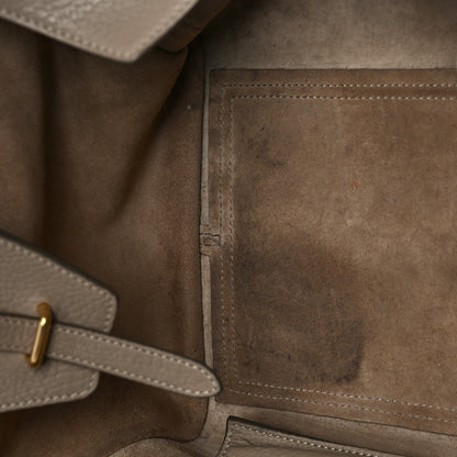 Celine Crisped Calfskin Medium Tie Knot Tote Taupe 15 of 24