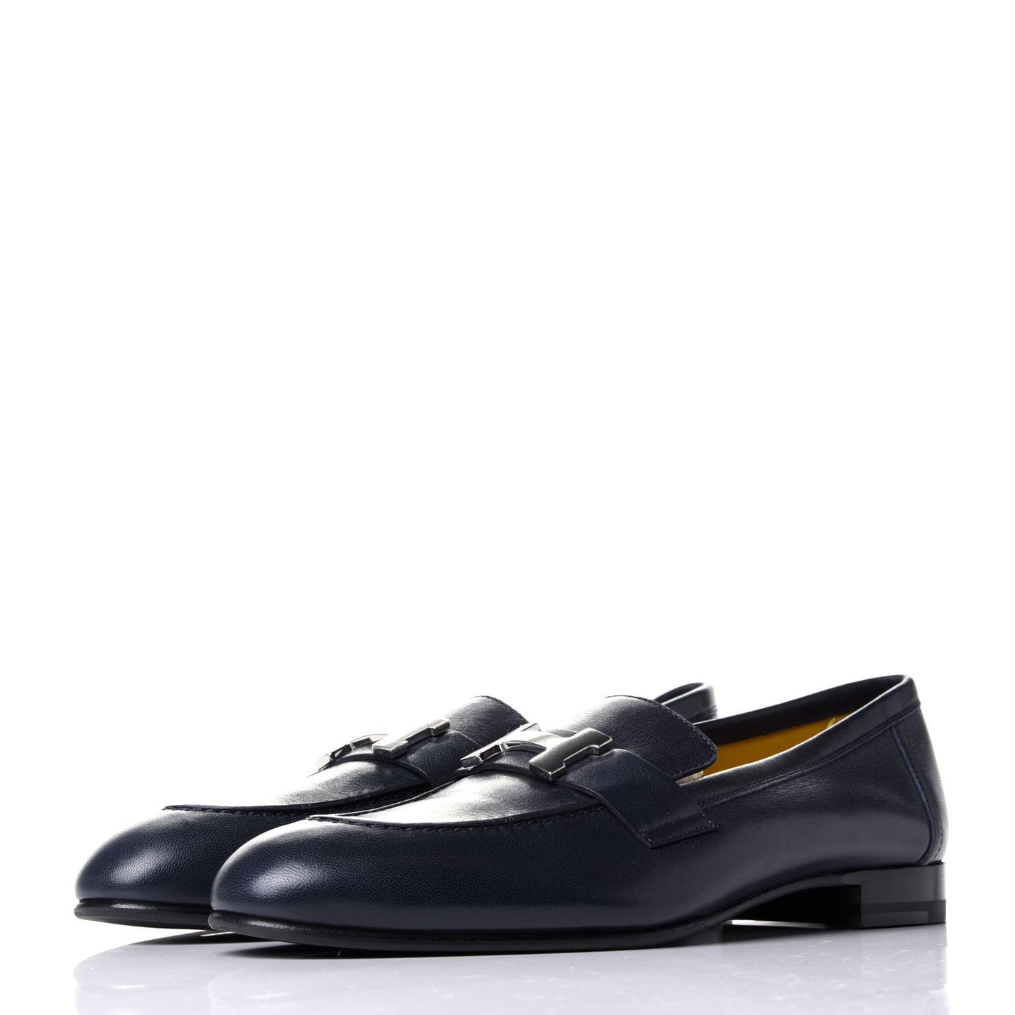 Goatskin Paris Loafers 37 Marine
