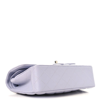 Chanel Caviar Quilted Small Double Flap Light Purple 4 of 11