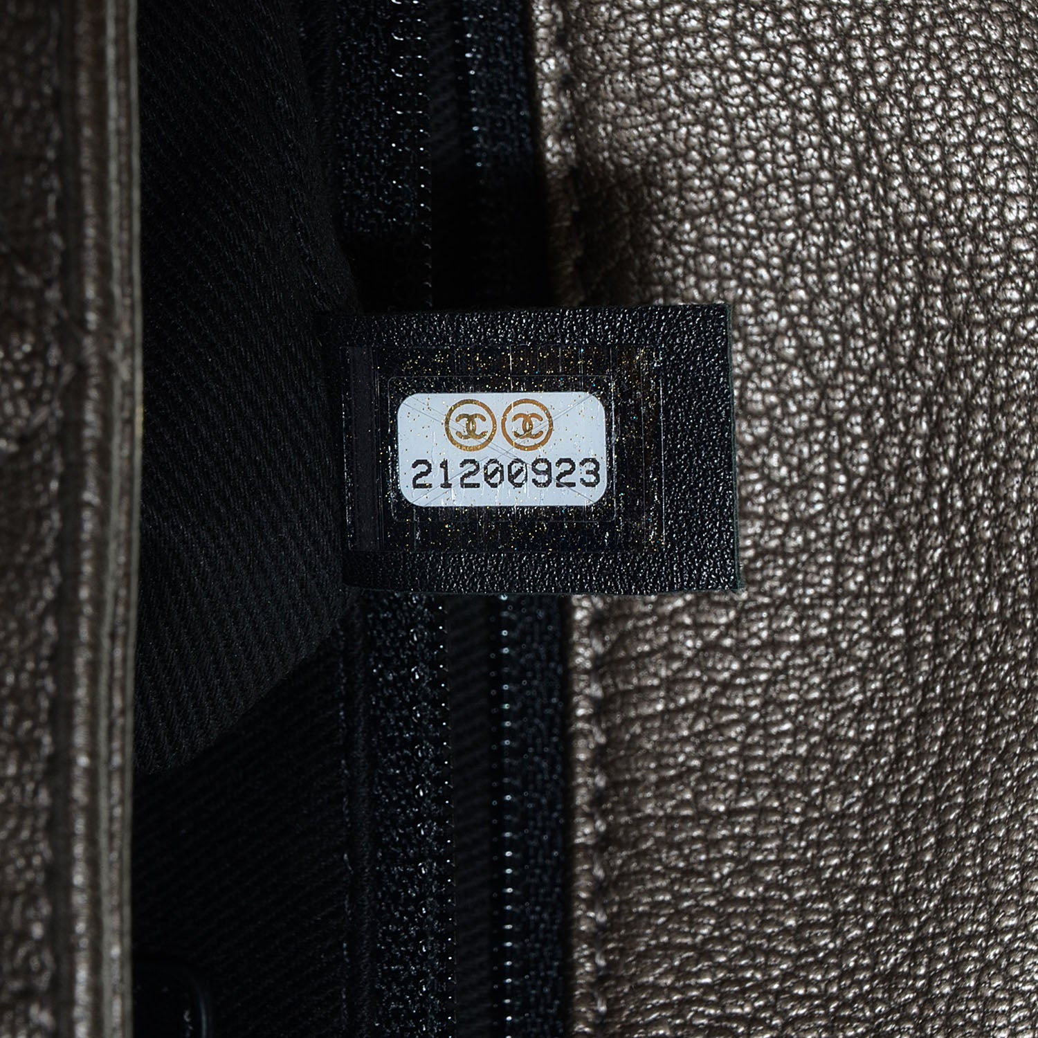 Chanel Metallic Goatskin Large City Rock Flap Silver 10 of 11