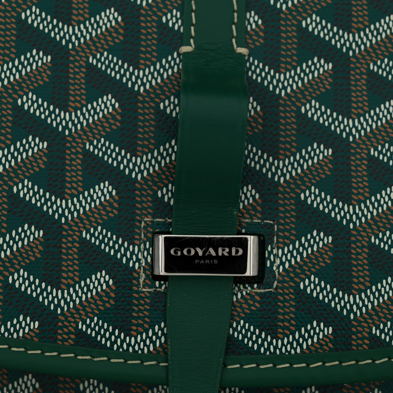 Goyard Goyardine Belvedere II PM Messenger Bag Green 11 of 13