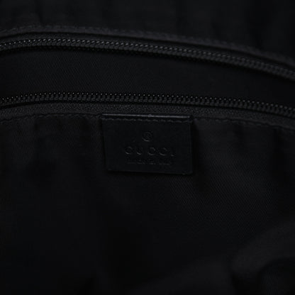Gucci GG Supreme Monogram Web Messenger Bag Black 8 of 16