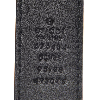 Gucci Calfskin Matelasse GG Marmont Belt Bag 95 38 Black 8 of 10