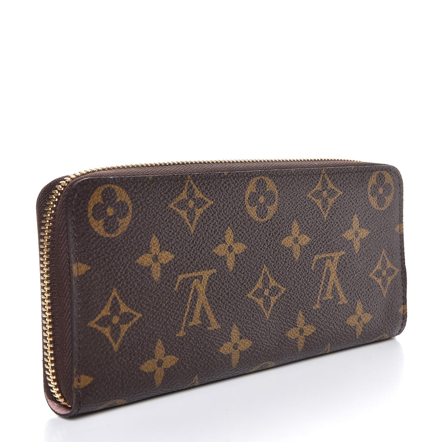 Louis Vuitton Monogram Clemence Wallet Rose Ballerine 3 of 8