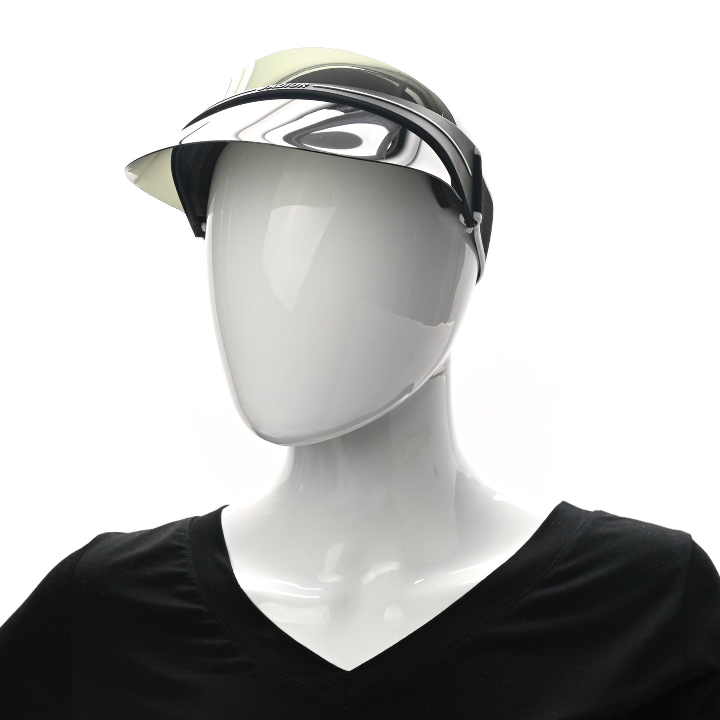Mirrored DiorClub1 Sun Visor Black