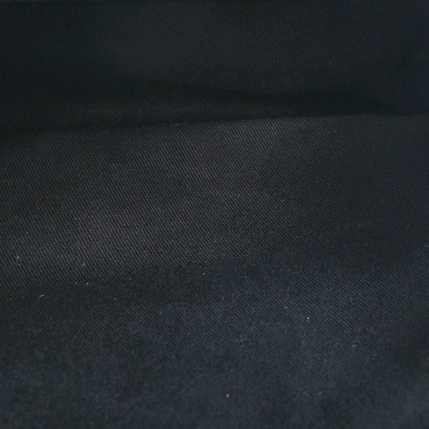 Iridescent Calfskin Large Just Mademoiselle Bowling Bag Black