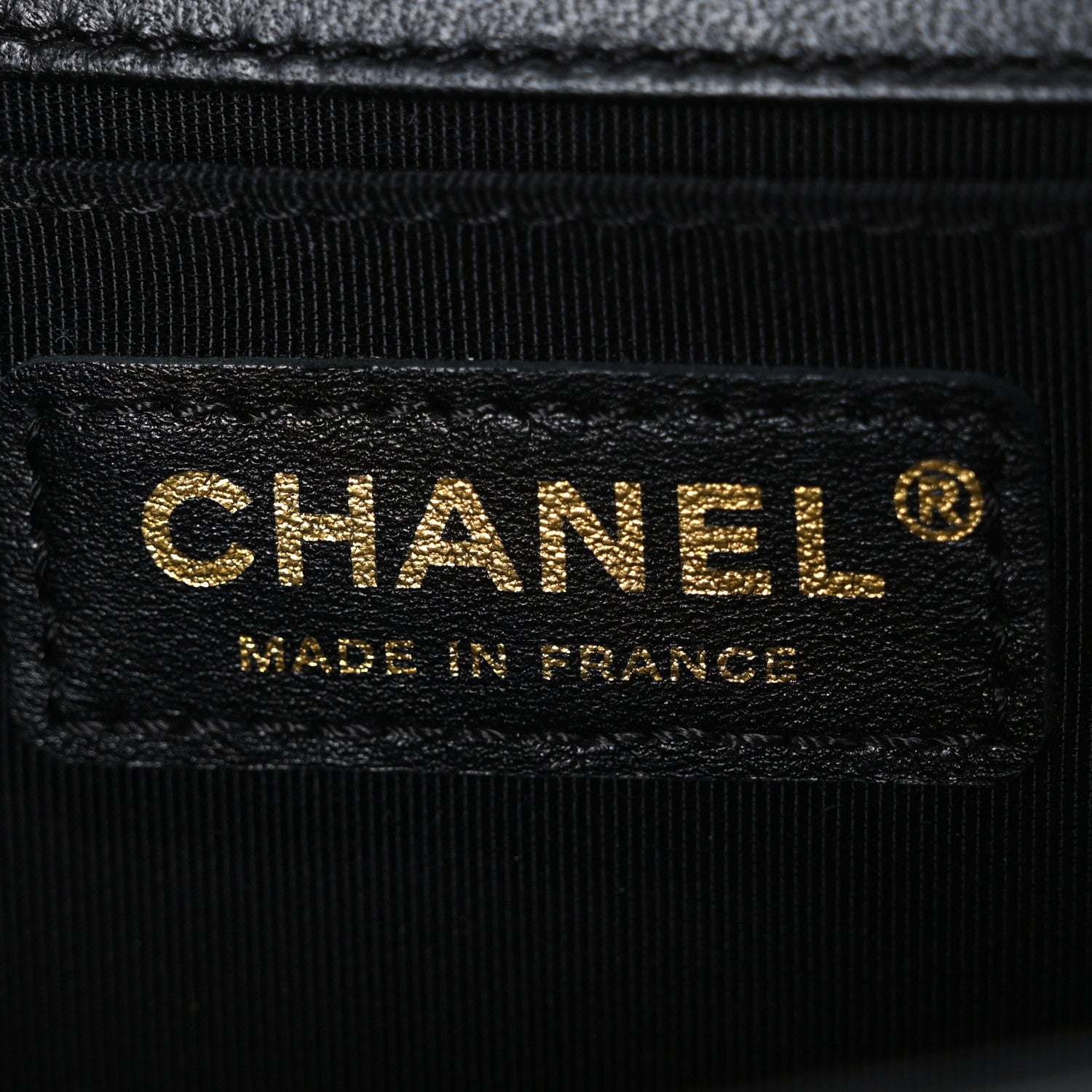 Chanel Lambskin Quilted Medium Boy Flap Black 6 of 11