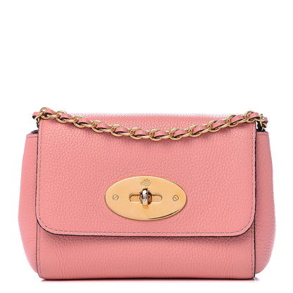 Mulberry Small Classic Grain Calfskin Mini Lily Macaroon Pink 1 of 8