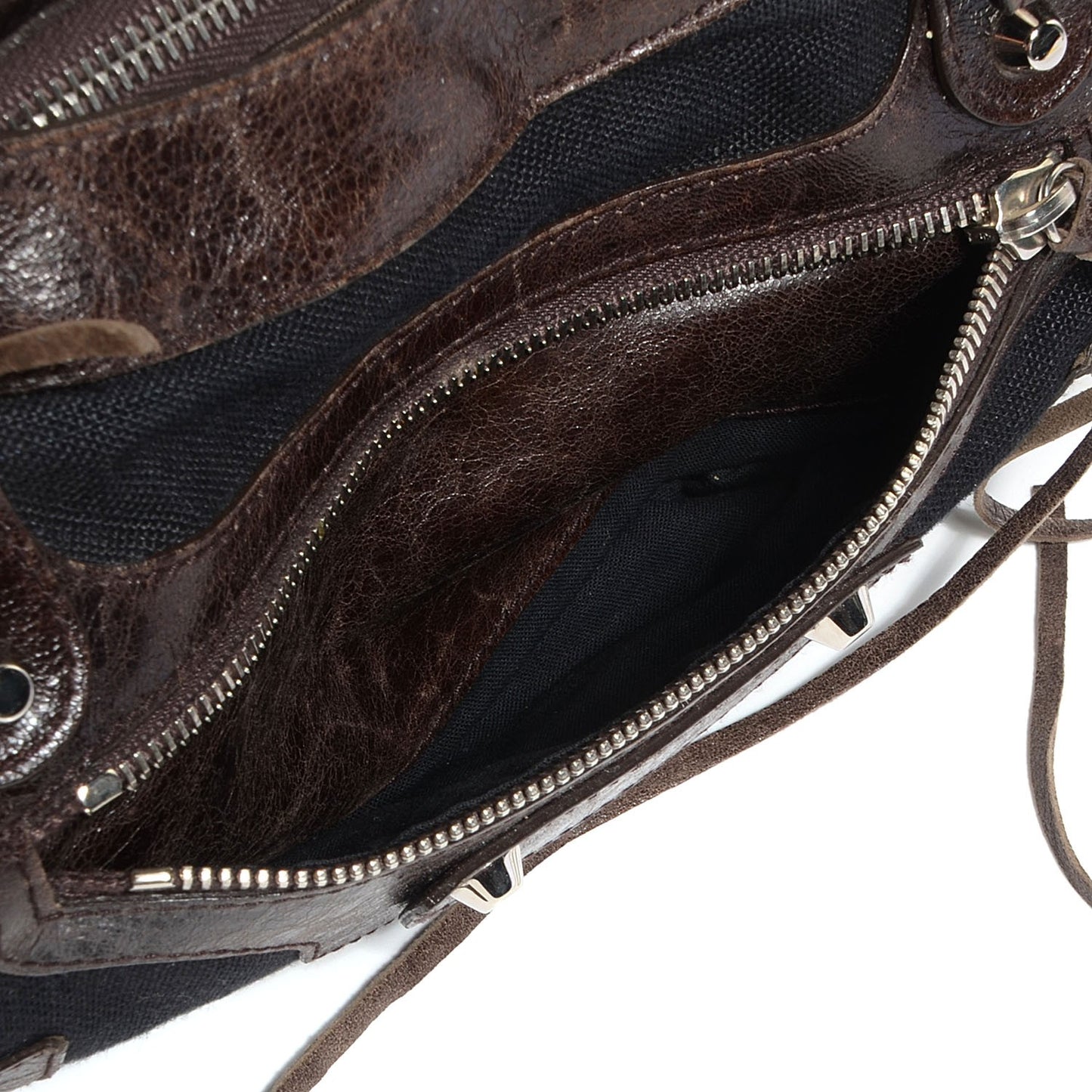 Chevre Denim Classic Hardware First Chocolate