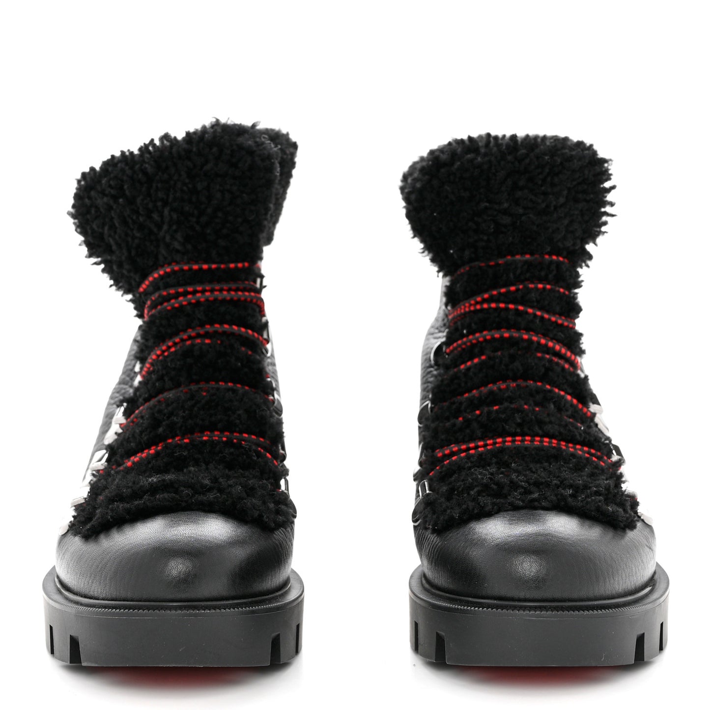 Calfskin Shearling Edelvizir Desert Boots 39 Black
