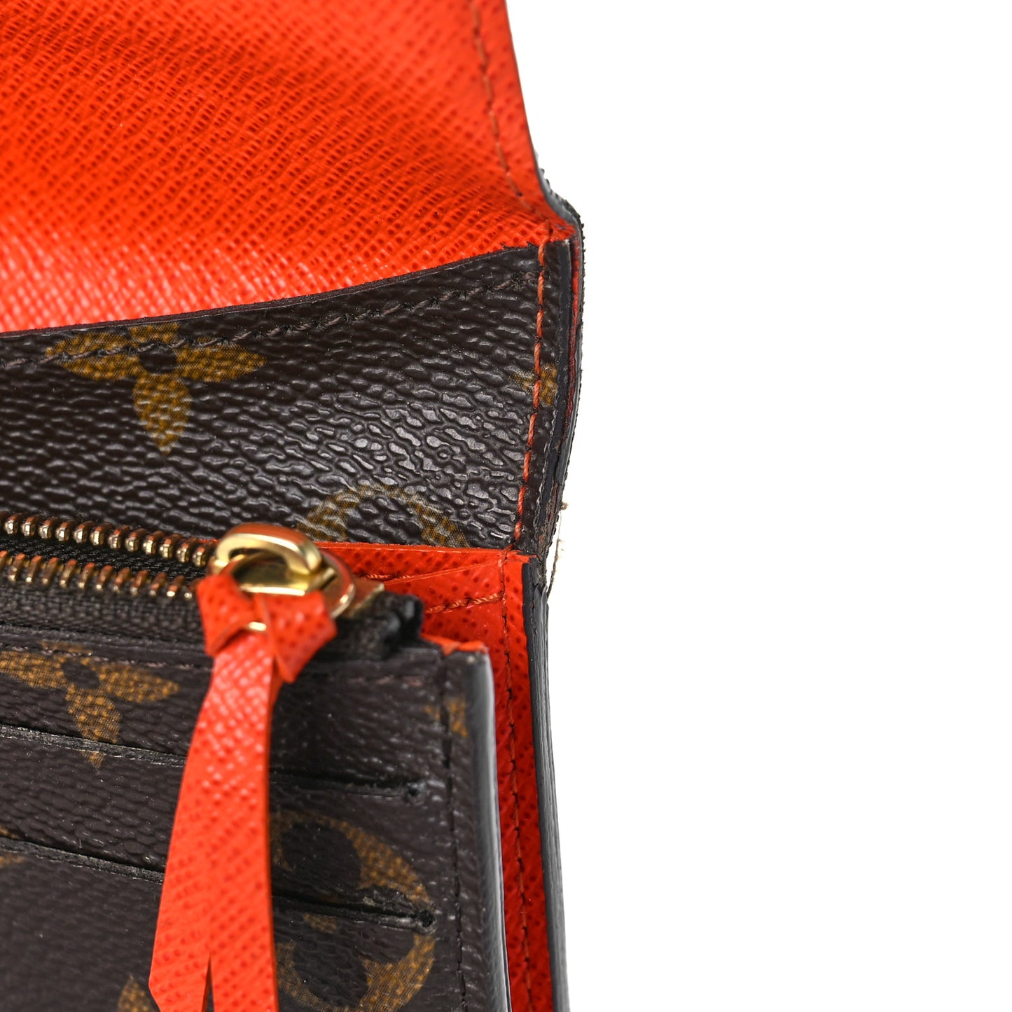 Monogram Emilie Wallet Piment