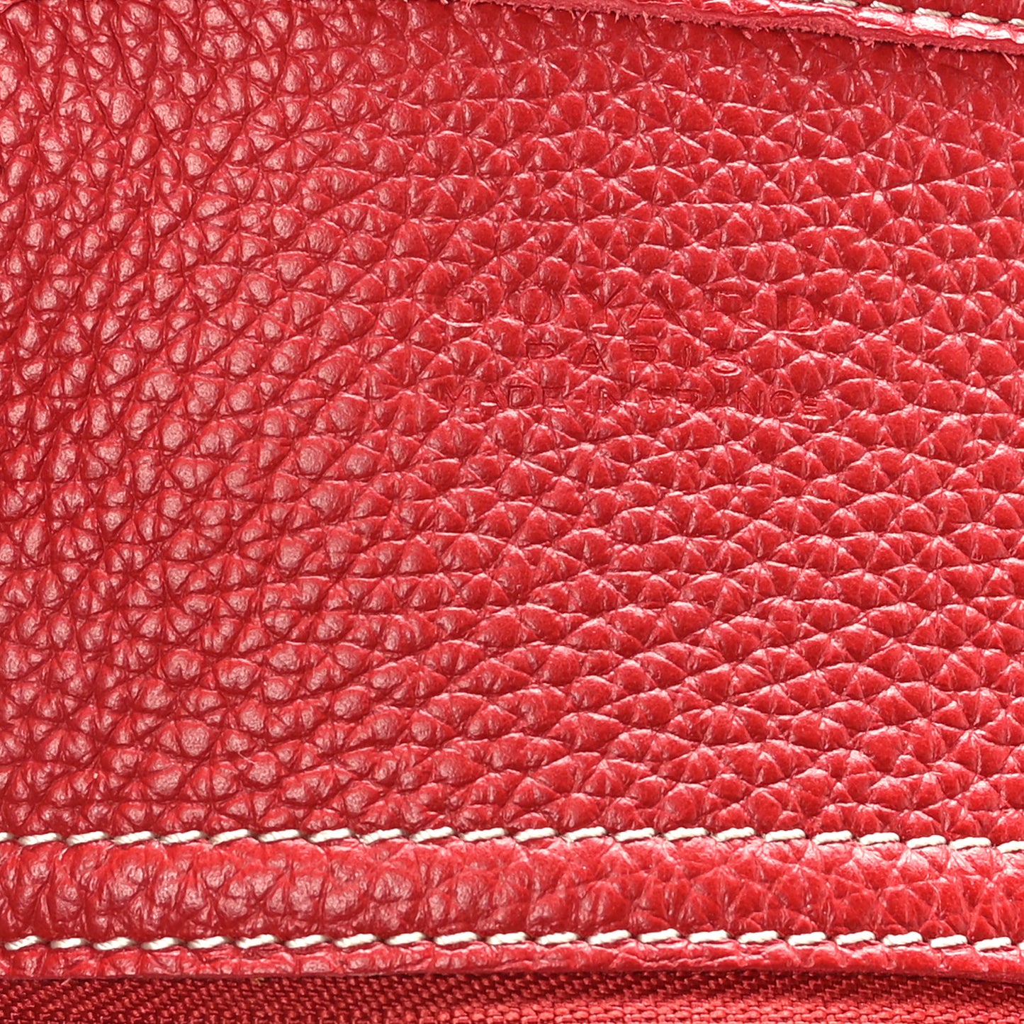 Goyardine Sac Hardy Pet Carrier PM Red
