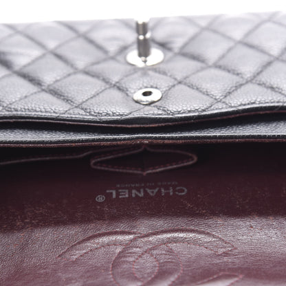 Chanel Caviar Quilted Medium Double Flap Black 16 of 23