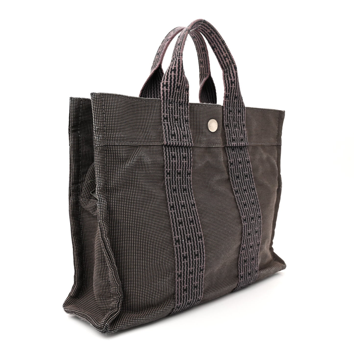 Canvas Herline PM Tote Grey