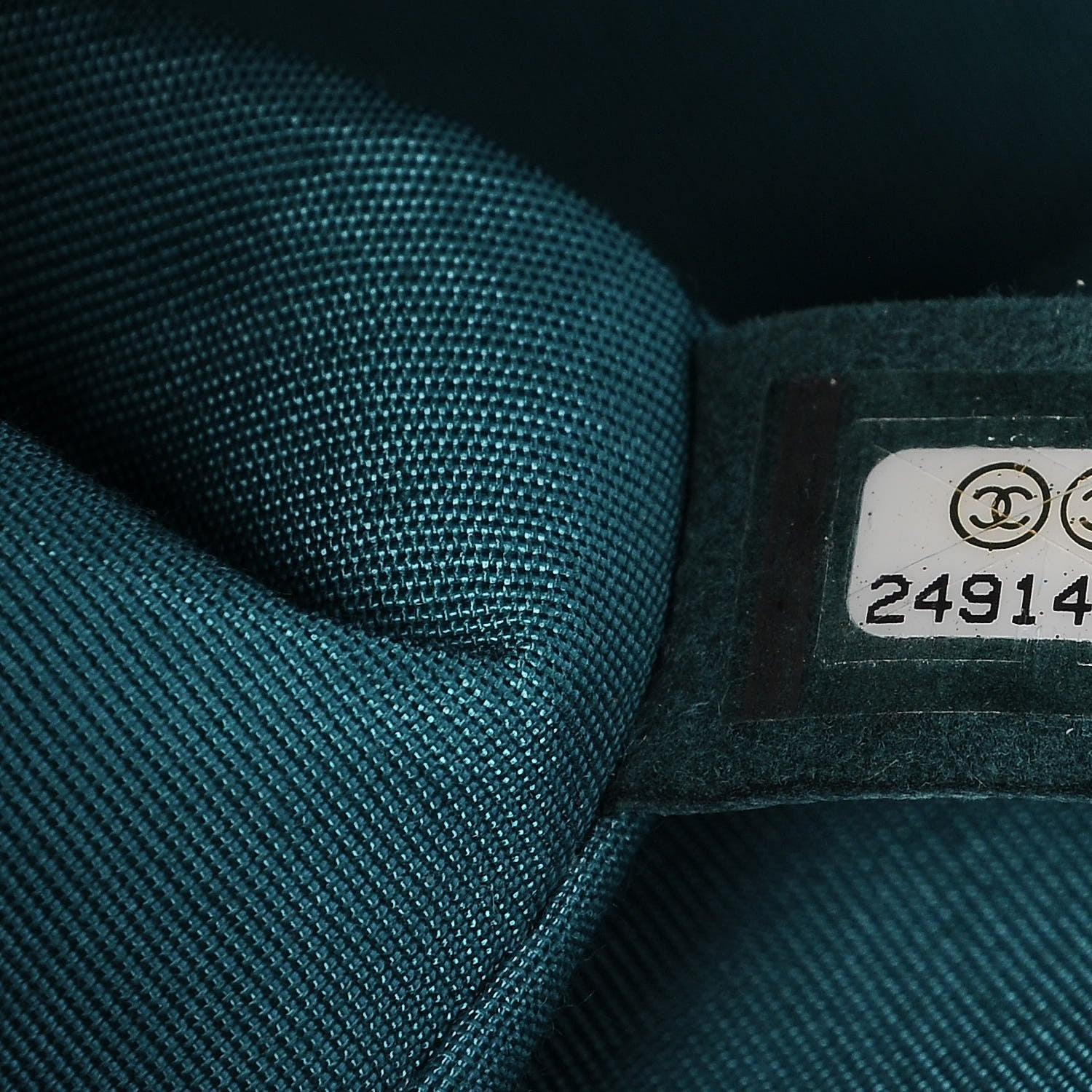 Chanel Metallic Caviar Quilted Medium Boy Flap Turquoise 7 of 8