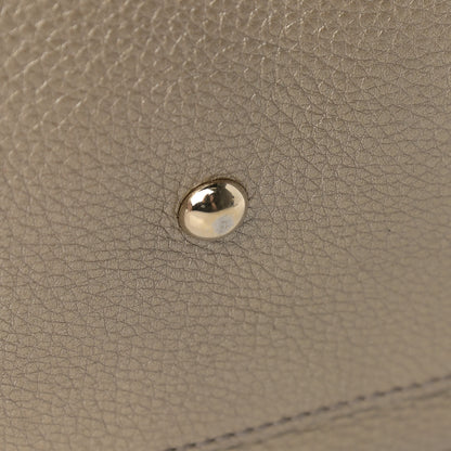 Gucci Metallic Pebbled Calfskin Large Soho Chain Shoulder Bag Golden Beige 11 of 16
