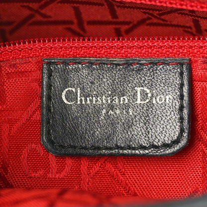 Christian Dior Lambskin Cannage Large Lady Dior Black 6 of 12