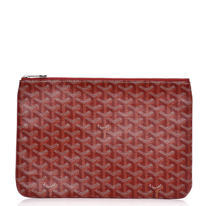 Goyard Goyardine Senat Pochette MM Red 1 of 6