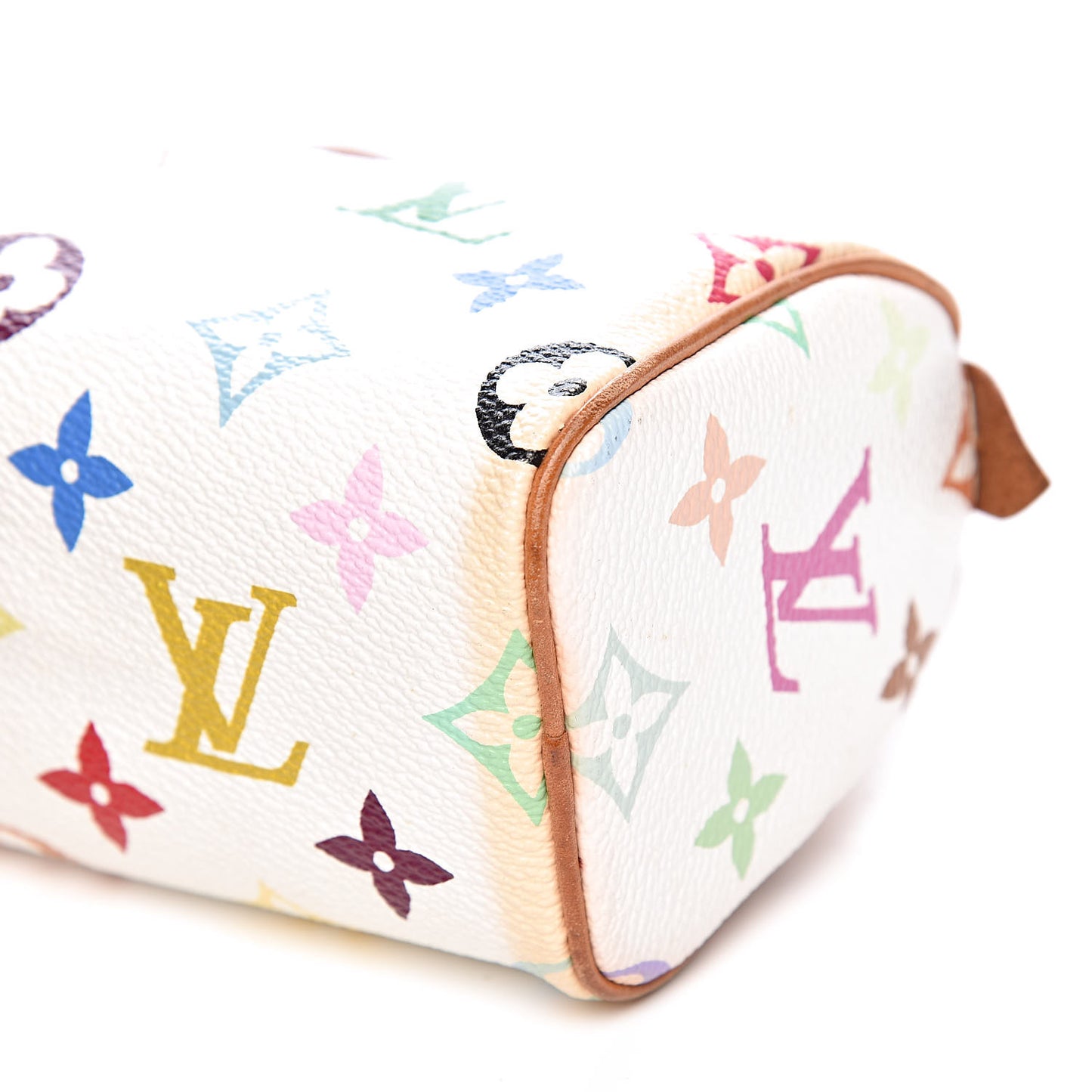Monogram Multicolor Mini Sac HL Speedy White