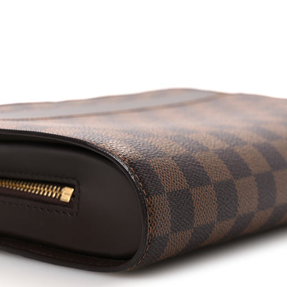 Louis Vuitton Damier Ebene Pochette Saint Louis Clutch 9 of 10