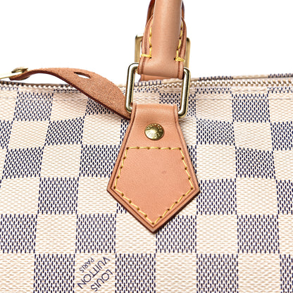 Louis Vuitton Damier Azur Speedy 30 10 of 10