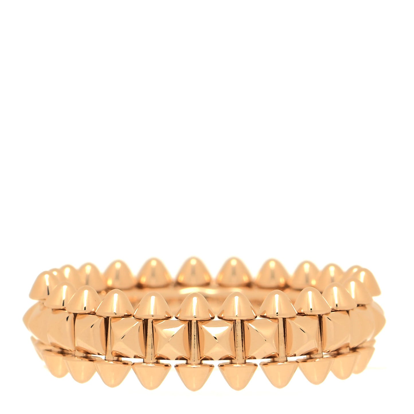 18K Pink Gold SM Clash De Cartier Ring 54 7