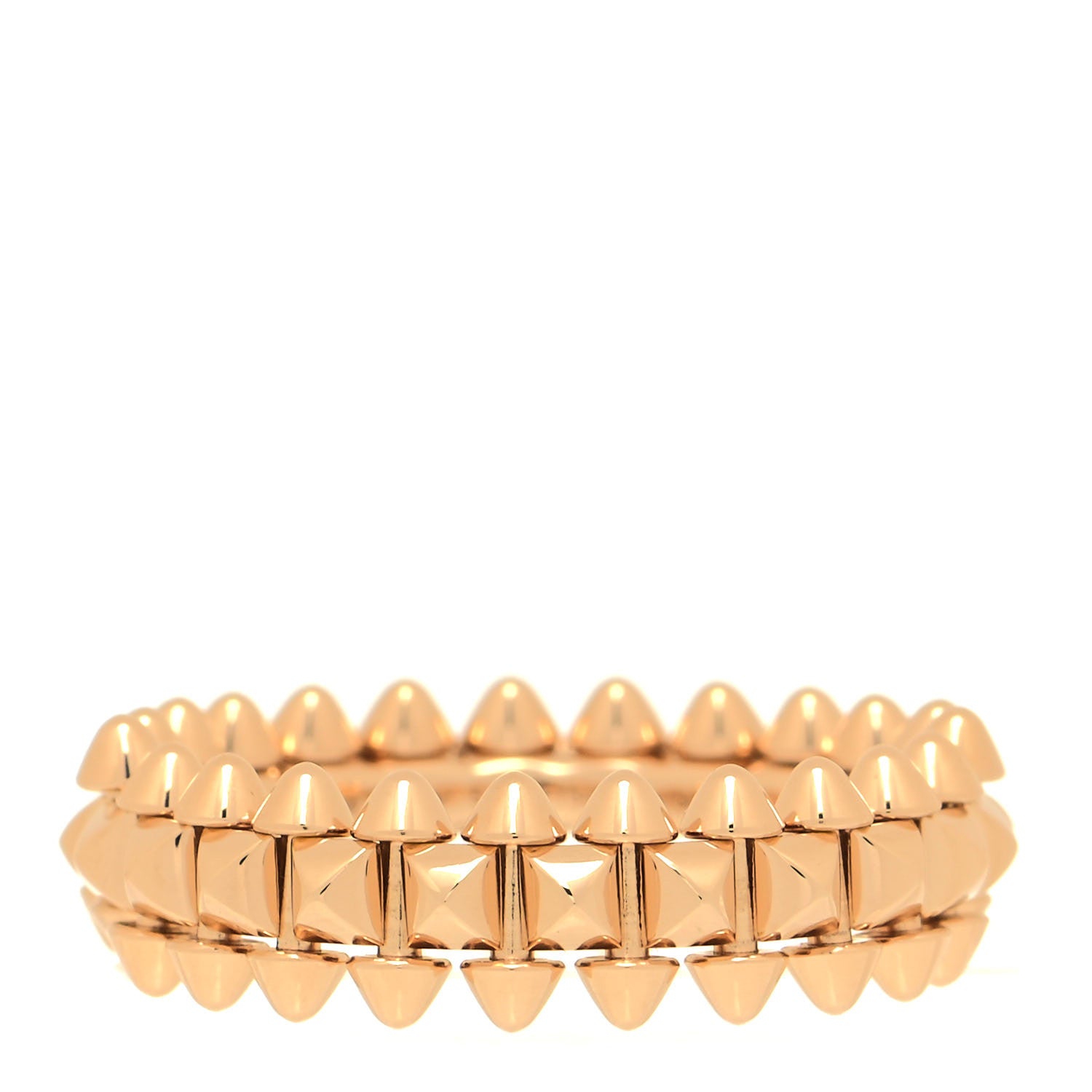 Cartier 18K Pink Gold SM Clash De Cartier Ring 54 7 1 of 5