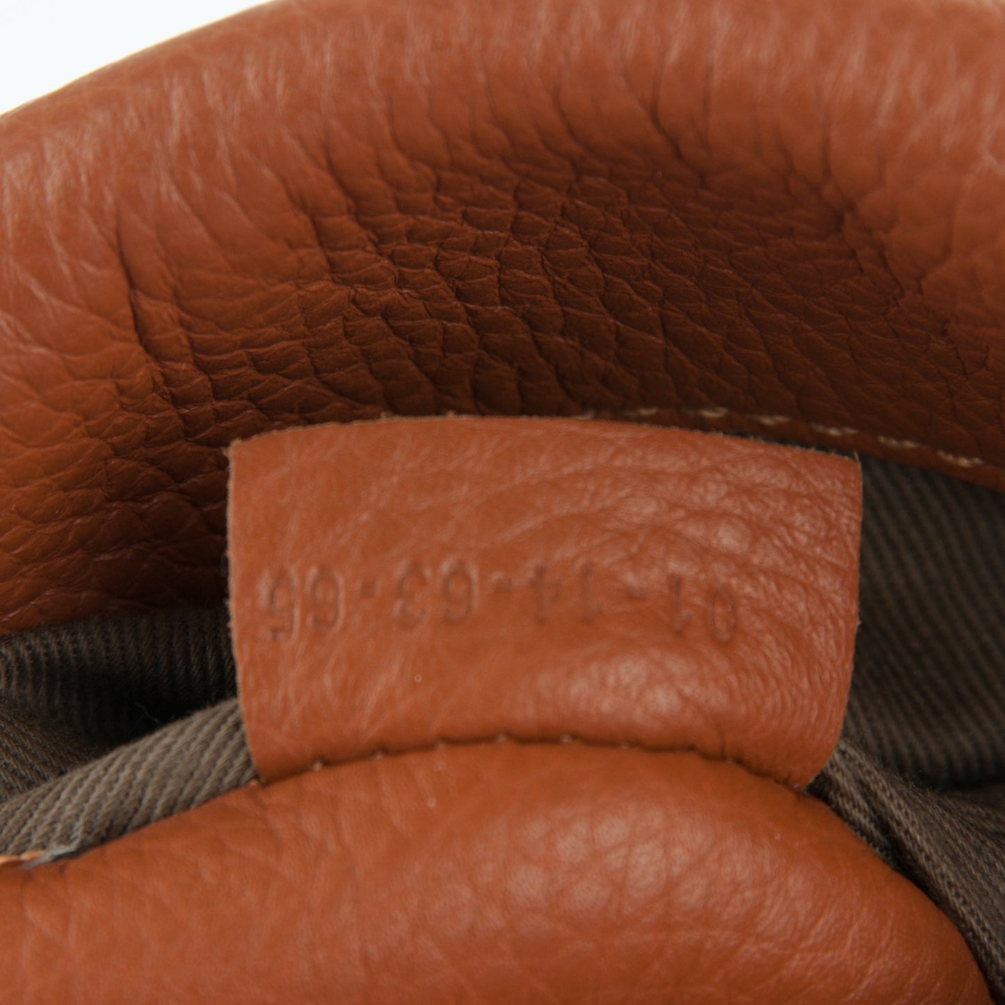 Calfskin Medium Marcie Round Crossbody Bag Tan