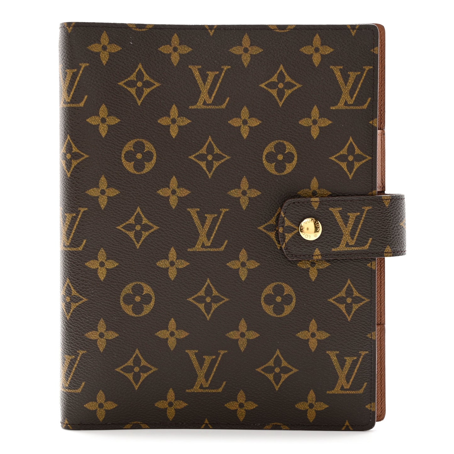 Monogram Large Ring Agenda Cover