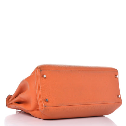 Hermes Togo Kelly Retourne 40 Orange 4 of 42