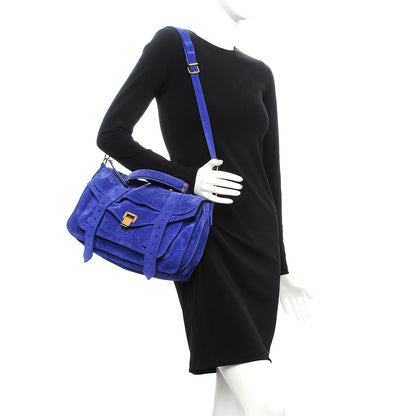 Proenza Schouler Suede Medium PS1 Satchel Amethyst 2 of 12