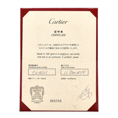 Cartier 18K White Gold 6 Diamonds LOVE Pendant Necklace 7 of 7