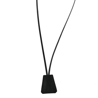 Hermes Swift Clochette Long Necklace Black 1 of 6