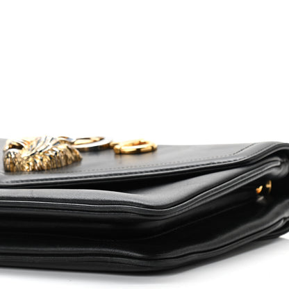 Gucci Vitello Palmellato Lux Crystal Medium Rajah Shoulder Bag Black 10 of 10